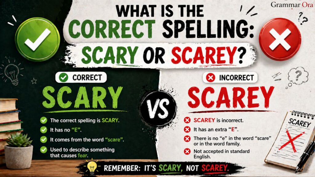 Scary or Scarey 