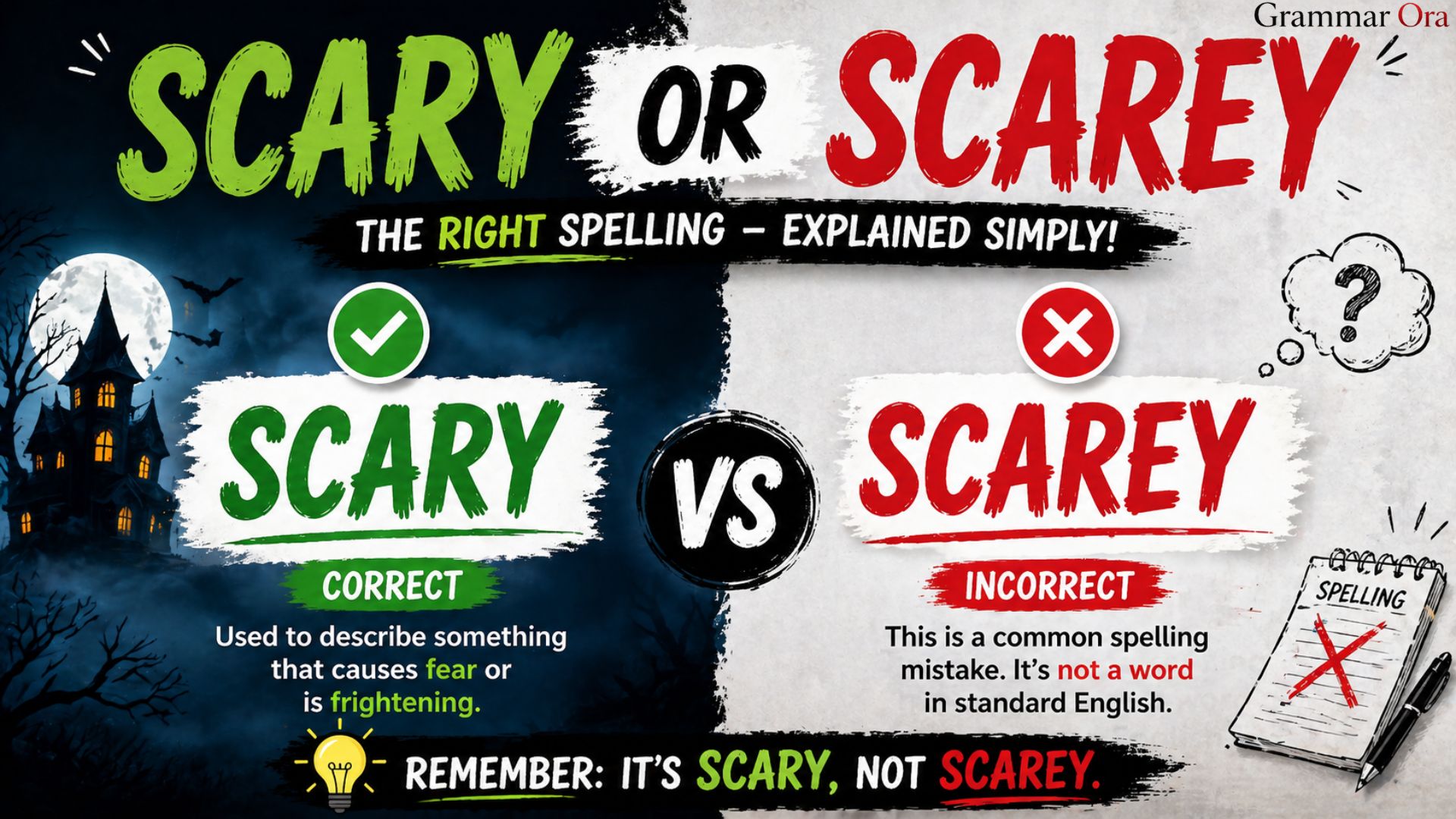 Scary or Scarey