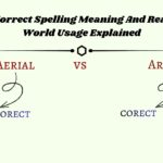 Aerial vs Arial