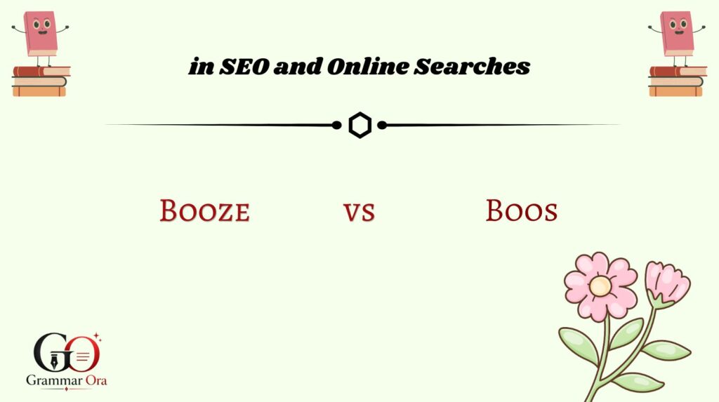 Booze vs Boos in SEO and Online Searches