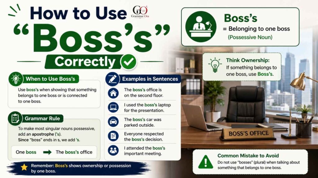 Bosses or Boss’s 