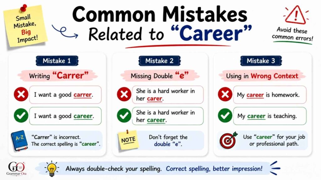 Career or Carrer 
