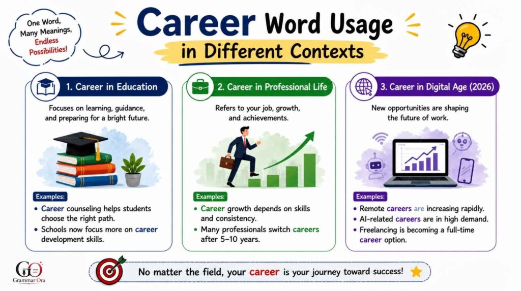 Career or Carrer 