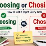 Choosing or Chosing