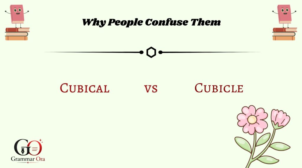 Cubical vs Cubicle: Why People Confuse Them