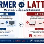 Former vs Latter
