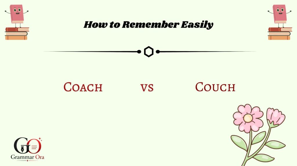 How to Remember Coach vs Couch Easily