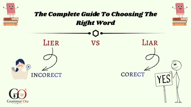 Lier vs. Liar