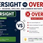 Oversight vs Oversite