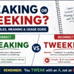 Tweaking or Tweeking