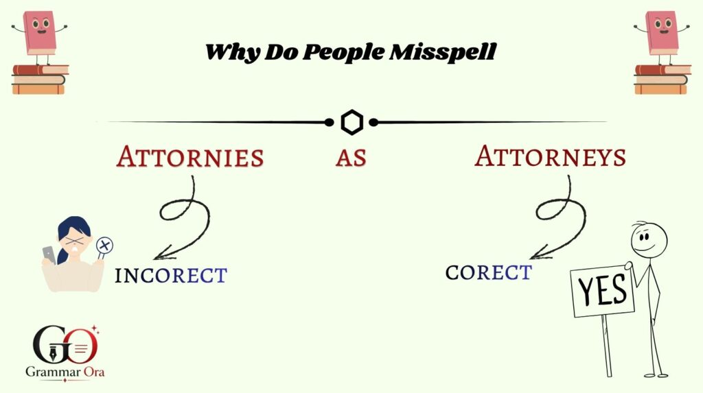 Why Do People Misspell Attorneys as “Attornies”?