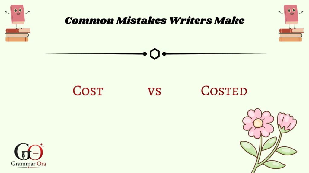 Common Mistakes Writers Make