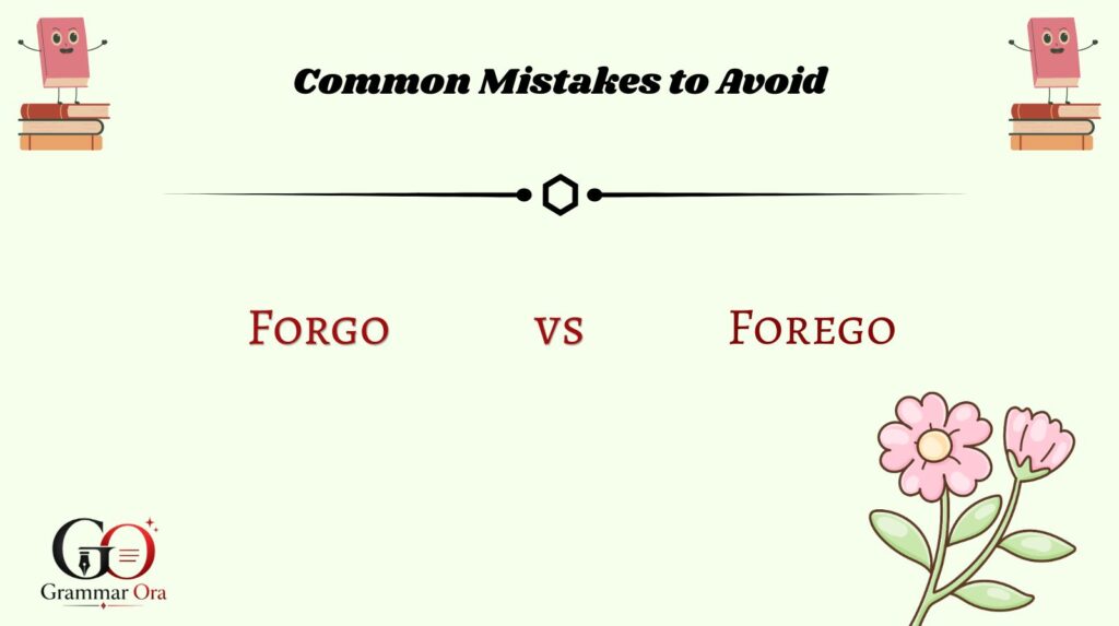 Common Mistakes to Avoid