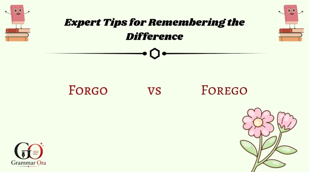 Expert Tips for Remembering the Difference