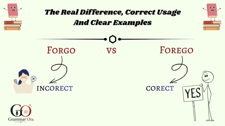 Forgo vs. Forego