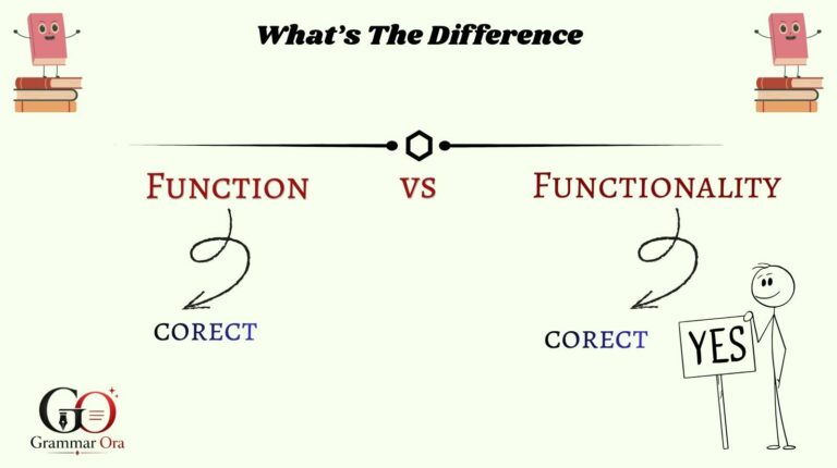 Function vs. Functionality