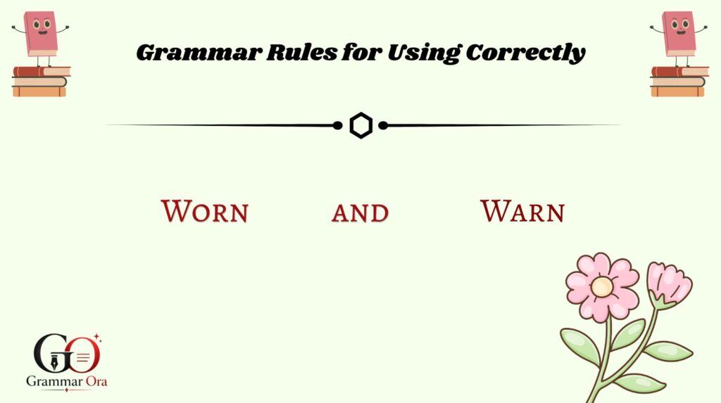 Grammar Rules for Using Correctly