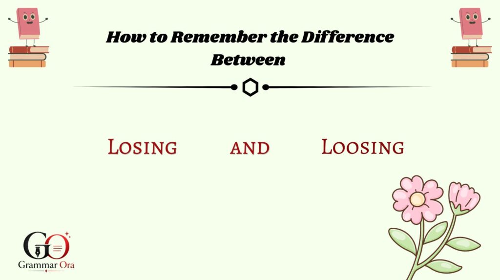 How to Remember the Difference Between