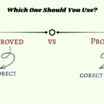 Proved vs Proven