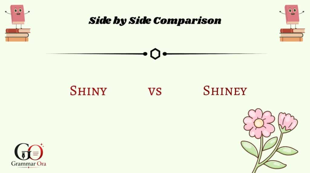 Shiny vs Shiney: Side-by-Side Comparison