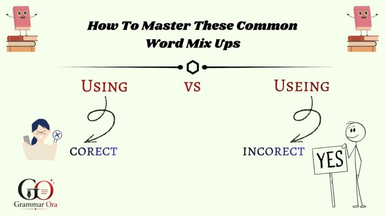 Using vs Useing