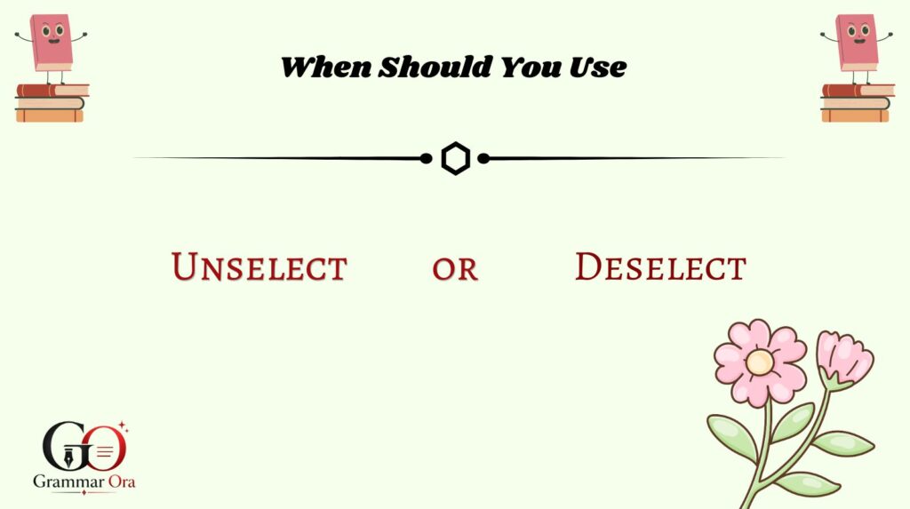When Should You Use 