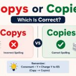 Copys or Copies