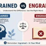 Ingrained vs Engrained