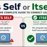 Its Self or Itself
