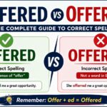 Offered vs Offerred
