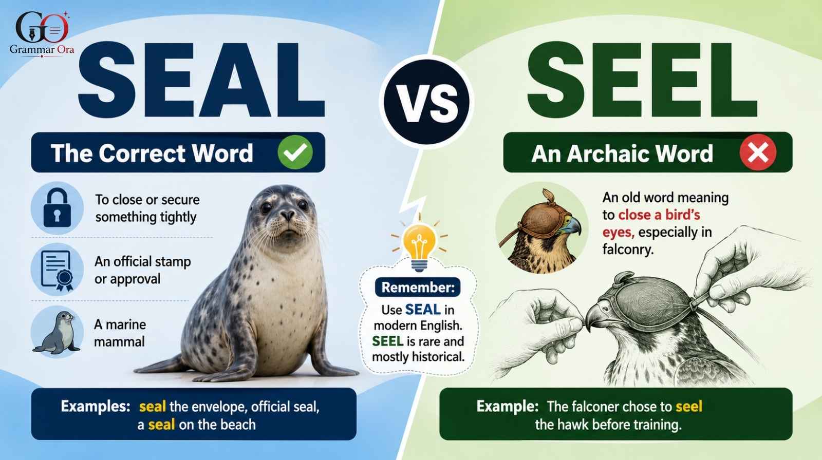 Seal vs Seel