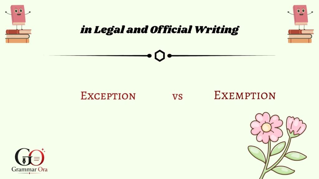 in Legal and Official Writing