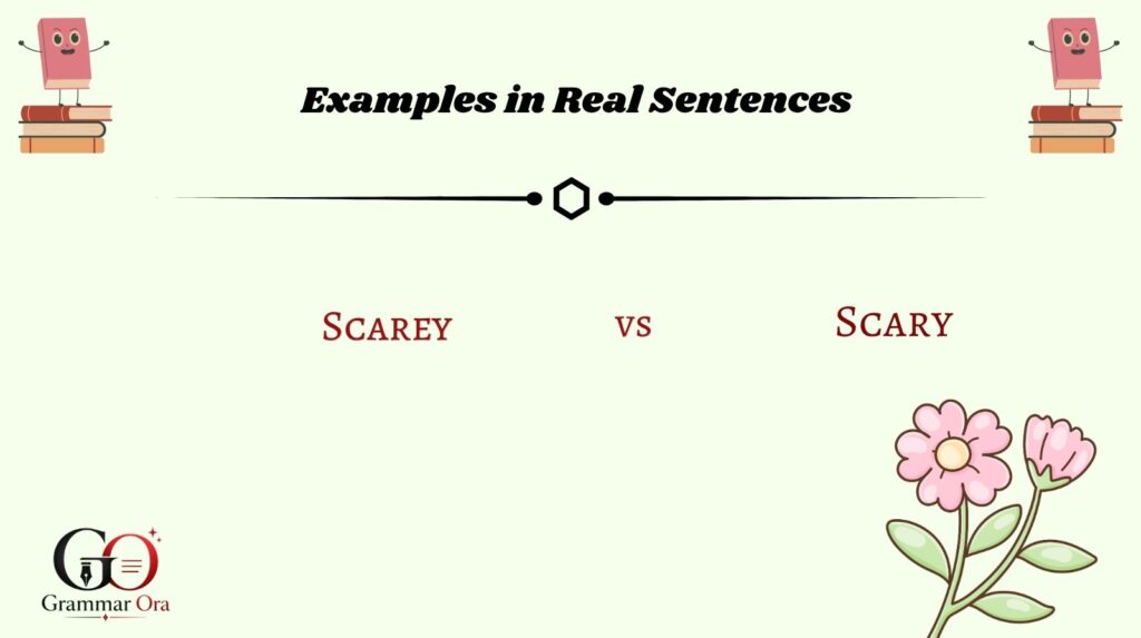Examples in Real Sentences