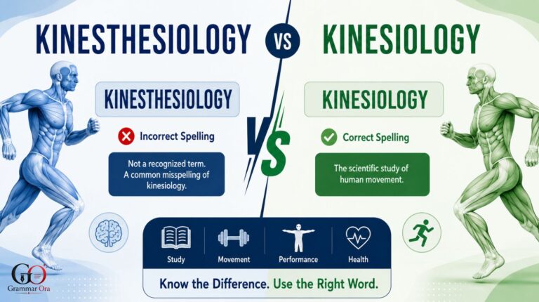 Kinesthesiology vs Kinesiology
