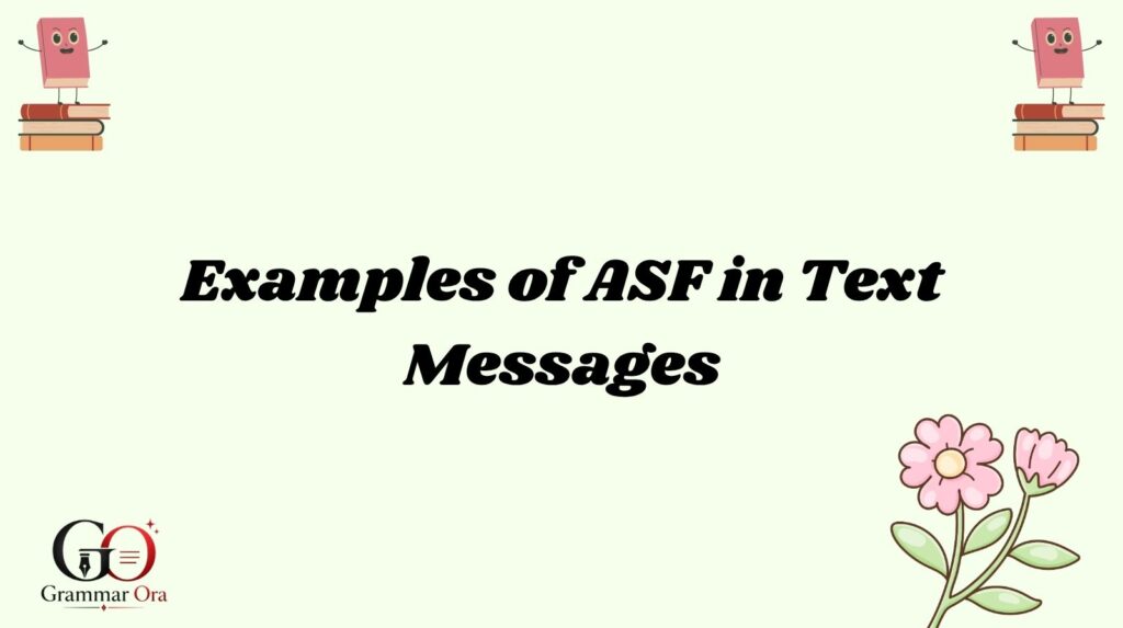 ASF Meaning