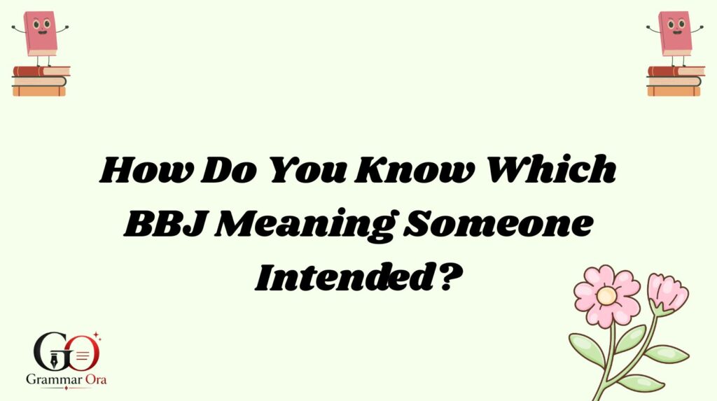 BBJ Meaning