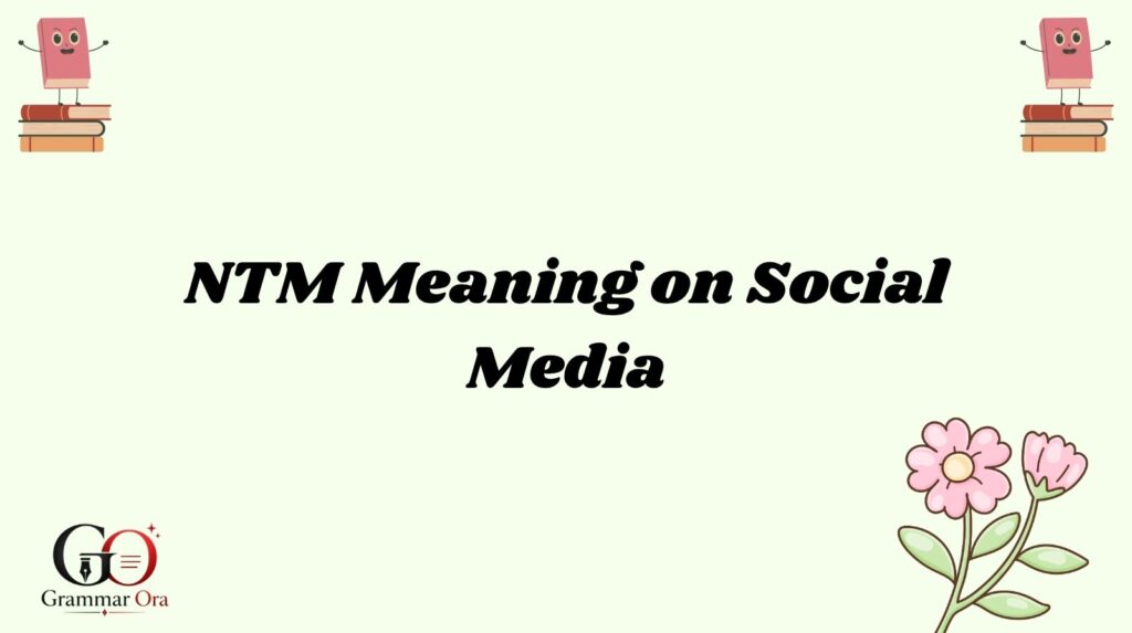 NTM Meaning