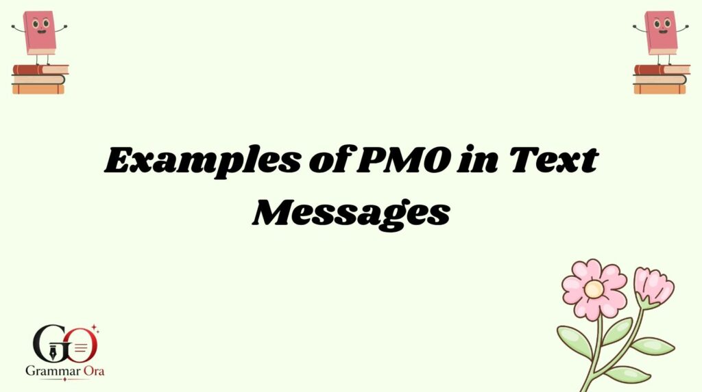 PMO Meaning
