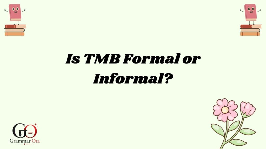 TMB Meaning