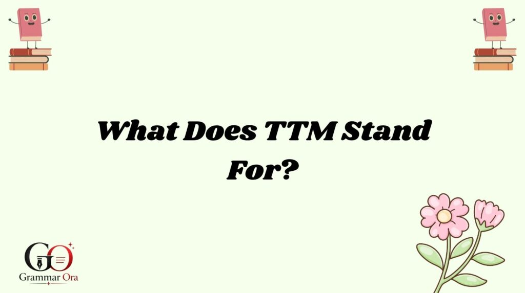 TTM Mean