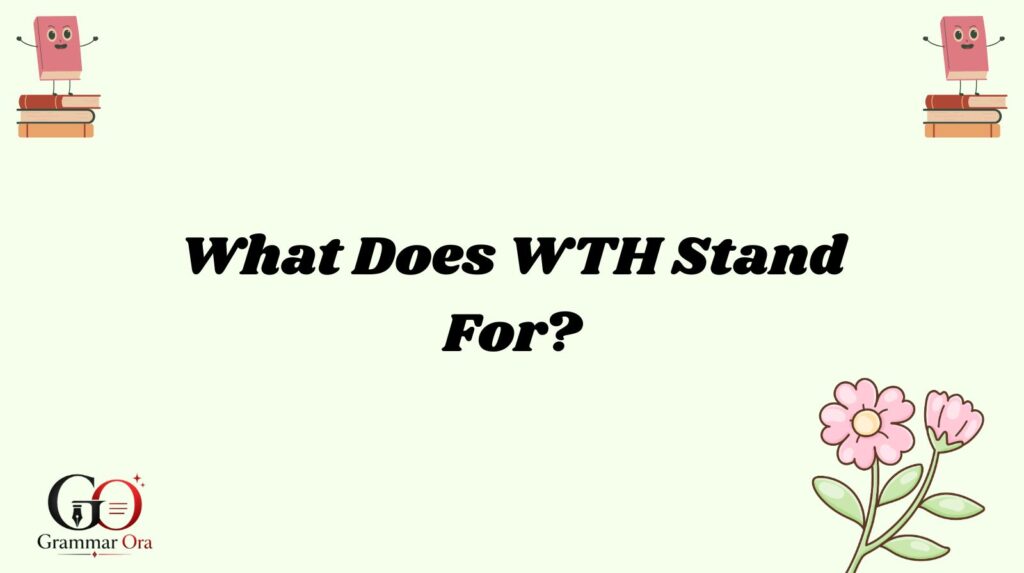 WTH Meaning