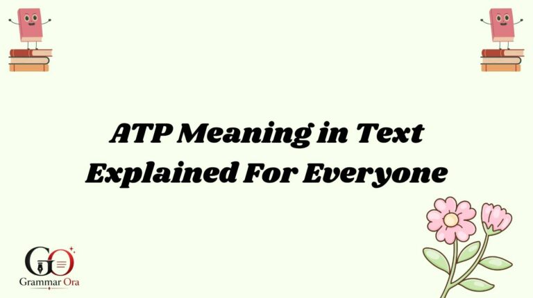 ATP Meaning
