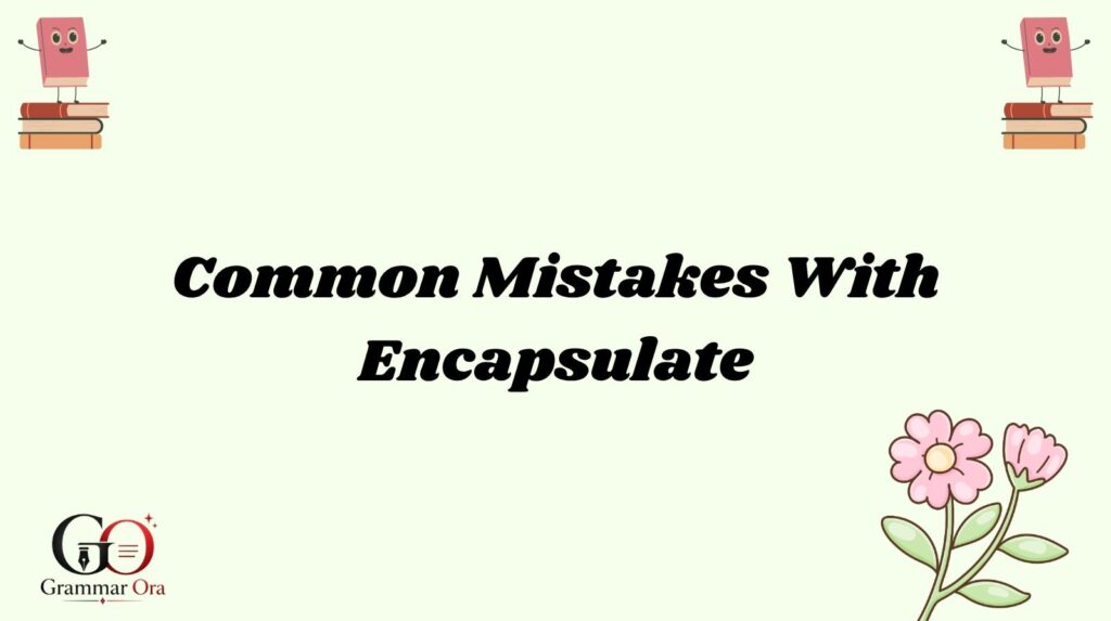 Encapsulate Meaning