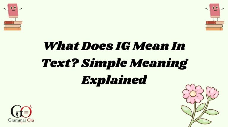 IG Mean
