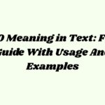 ISO Meaning