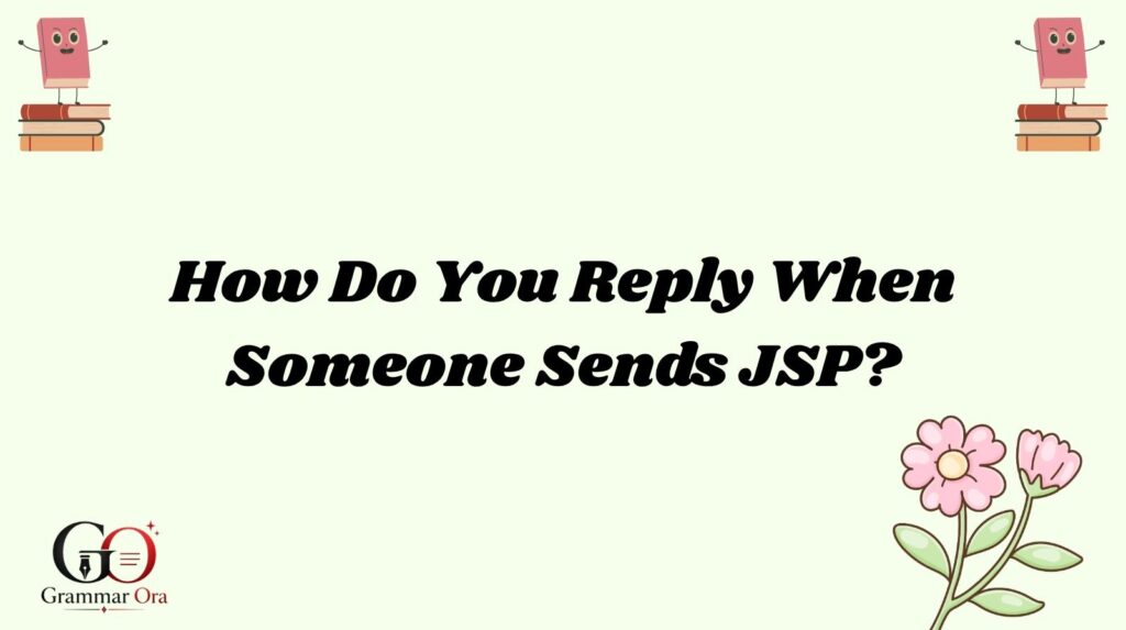 JSP Meaning