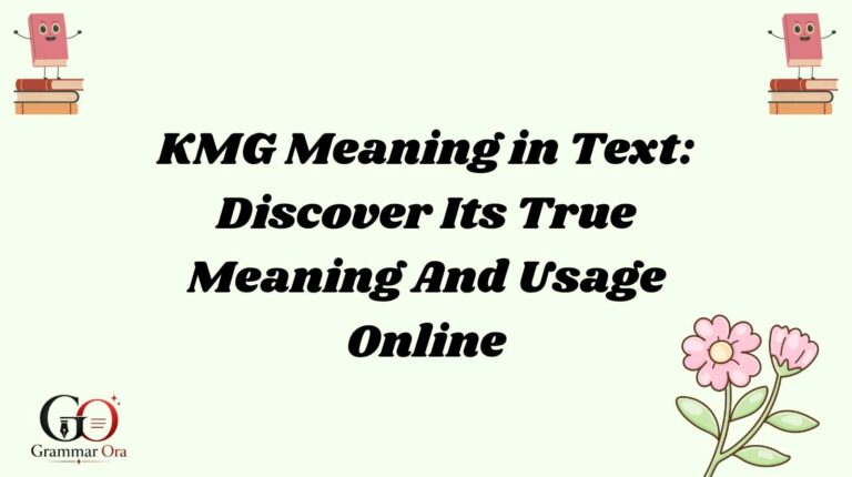 KMG Meaning