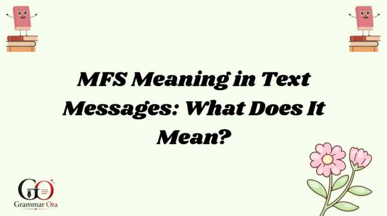 MFS Meaning