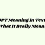 OPT Meaning