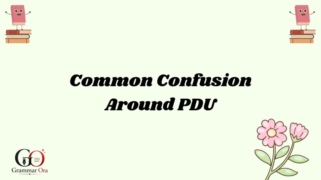PDU Meaning